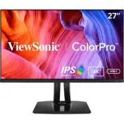 ViewSonic VP2756-4K 27 Inch 4K UHD IPS Ergonomic Monitor with Ultra-Thin Bezels,