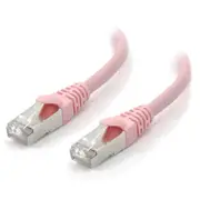 Alogic C6A-10-Pink-SH 10m Pink 10GbE Shielded CAT6A LSZH Network Cable