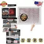Durable Induction Cooktop Protector Mat - Color-Changing Silicone 20.4x30.7 Inch