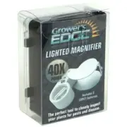 Grower's Edge Illuminated Magnifier Loupe 40x