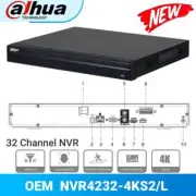 Dahua 4K 32CH NVR NVR4232-4KS2/L 32 Channel H.265 ONVIF Network Video Recorder
