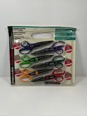 ✂️ Fiskars Paper Edgers Scissors 6pk Brand New In Package Never Opened/Used