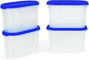 [Tupperware] Modular Mates Oval 2 Container Set 1.1 Litres 4-Pieces