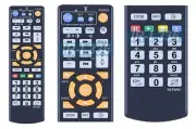 Premium Universal IR Learning Remote - 1 For Controlling Up To 3 AV Devices