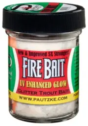 3pk Pautze Fire Bait Glitter Trout Dough Bait Atomic Garlic #PFBT-AGAR