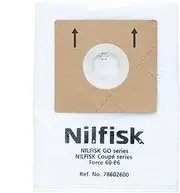 Nilfisk 5 Original Dust Bags + Pre-Filter - One, Coupé, Go and Force Vacuum Accessories (78602600)