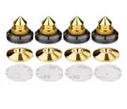 Speaker Spike Audio Shockproof Isolation Stand Feet Cone Base Pads Non-slip Mat