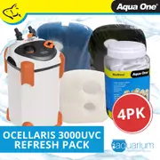 Aqua One Ocellaris 3000UVC Refresh Pack (4pk)