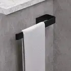 Bathroom Toilet Hand Towel Rail Rack Holder Steel Wall Mounted Stand Home ⇚
