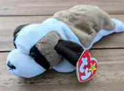 TY Beanie Baby - BERNIE the St. Bernard Dog (PVC) NWT