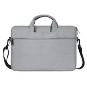 13.3 Inch Hidden Portable Strap One Shoulder Handbag Waterproof Oxford Cloth Light Grey Laptop Cases & Bags