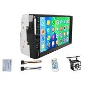 NNEOBA 7 2DIN Touchscreen Car Stereo Black