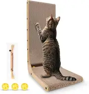 Cat Scratcher,69 CM L Shape Cat Scratch Pad,Cat Scratching Post,Scratching Post for Indoor Cats,Griffoir Pour Chat,Cat Scratching Pad,Grattoir Pour Chat