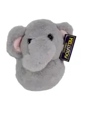 Kellytoy 2018 Plush Gray Flying Angel Elephant With Wings 9 Inch NOS