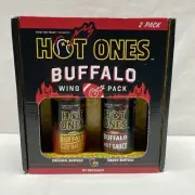 Hot Ones Buffalo Wind Sauce 2 Pack - New in Box