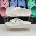 CROCS Baya Platform Flip Flop Womens Sandals White ✅Multiple Sizes ✅Expedited