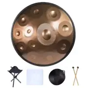 22 Inch Handpan 9 10 12 14 Notes Glucophone Steel Tongue Drum 440 HZ 432 HZ
