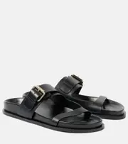 [A.Emery] A.Emery Prince leather sandals UK 2 black