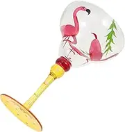 Delicate Multi Function Cocktail Glass Creative Painted Wine Goblet Party Accessory for Weddings Birthdays and Banquets