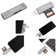 JJC CR-UCL1 Multifunctional Card Reader iPhone running iOS 13 USB 3.0 Type-C A +