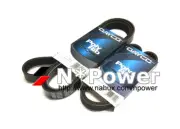 DAYCO DRIVE FAN BELT SET FOR TOYOTA TARAGO 90-00 2.4 24V TCR20R TCR21R 2TZ-FTE
