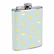 Chicks Em1 Flask 8oz Stainless Steel Hip Drinking Whiskey