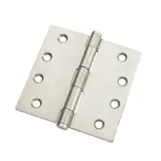 Lane Architectural Satin Stainless Steel Fixed Pin Butt Hinge - 20 Pack