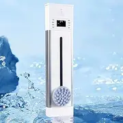 Smart Wall Mounted Exfoliating Brush, Wall-Mounted Electric Back Scrubber with 3 Function Brushes, Gear Mode and Height Adjustable Flexibly, IPX4 Waterproof and Safe Bathing, for Cleaning, Gift