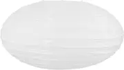 DECHOUS Paper Lampshade, Oval Lantern Handmade Ambient Lampshade Hanging Paper Lamp for Pendant at Home, 40×22 cm