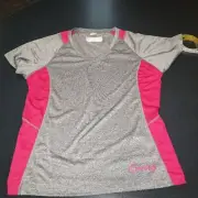 Gary with inseam Pink Workout Tee