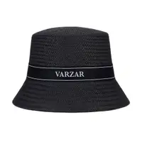 在飛比找蝦皮商城優惠-[VARZAR] 絲帶紙漁夫帽 黑色_varzar1019