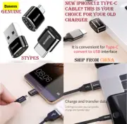 GENUINE BASEUS Adapter Type-C Type C USB A Micro USB Adapteur Converter Cable
