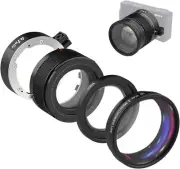 2 in 1 Creative 18mm HD Wide Angle & 10x Macro Additional Lens Set for Sony ZV1/