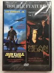 Iron Eagle On the Attack + Mean Guns Double Feature DVD Set NEW Sealed