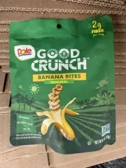 Dole Good Crunch Pineapple Bites and Banana Bites Variety Pack, 6 Pack New