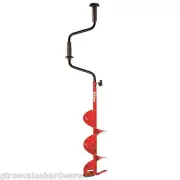 NEW Eskimo Dual-flat Blade Hand Auger 6in HD06 Ice Fishing 6" Walleye Pike 2 pc