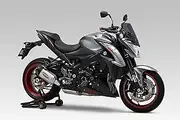 Yoshimura Slip-On GSX-S1000/F (17-20), ALPHA Cyclone, Government Certified, US Yoshimura Stainless Steel Cover, 1K0-198-L35G0