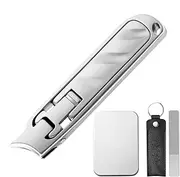 Travel Nail Clipper Set | Oblique Opening Nail Care Tool Kit,Stainless Steel Ultra-Thin Toe Head Scissors For Professional Pedicure