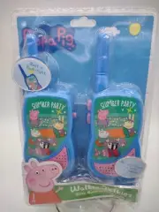 Peppa Pig Walkie Talkies with Built in Flashlight 35 Meters