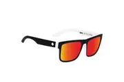 Spy Discord Whitewall Happy Grey Green with Red Spectra Sunglasses