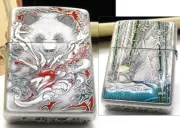 Kung Fu Panda Armor Bamboo Double Sided Zippo Oil Lighter 2024 MIB