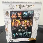 Harry Potter Jigsaw Puzzle Movie Poster 1000 Piece Sealed Hermione Watson Ron