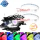 汽車大燈天使眼光圈 LED 大燈 DC12V 汽車霧燈汽車 LED 日間行車燈 2.5-3.0 英寸 機車燈