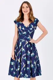 Florence Hummingbird Dress--EMI-FLD-0226CP