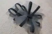 GREGORY LADNER Fascinator Grey/Netting (AUTUMN/SUMMER