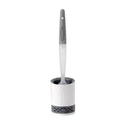Water Spray Silicone Toilet Brush - Wall-Mounted Bathroom Cleaning Tool