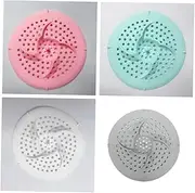 Set of 2 Sink Plug Silicone Sink Cover Bathtub Stopper for Bathroom Kitchen Accessories Drain Cover Strainer