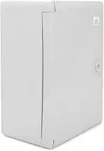 ELS Elektrotechnika Industrial Cabinet IP65 Galvanised Mounting Plate Locking Door with All-Round Seal Wall Housing Empty Housing ABS Plastic Empty Cabinet 270 x 350 x 160
