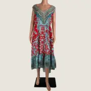 Autograph Colourful Slip Dress 20