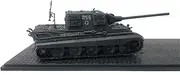 1:72 Scale Grey Alloy WWII German Jagdtiger Hunting Tiger Heavy Tank Model Simulation Tank Model for Collection
